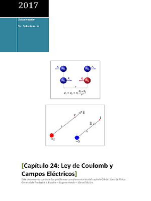 Capítulo 24: Ley de Coulomb y Campos Eléctricos